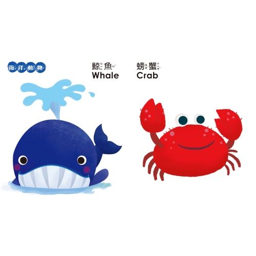 BABY啟蒙認知書　動物