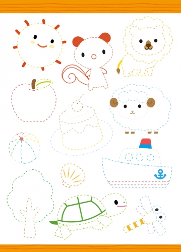 我的第一套魔法凹槽練習寫字書：基礎運筆