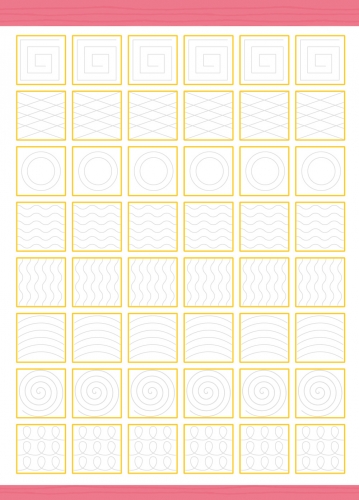 我的第一套魔法凹槽練習寫字書：基礎運筆