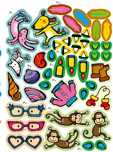 5Q益智貼紙書：小鱷魚會開車