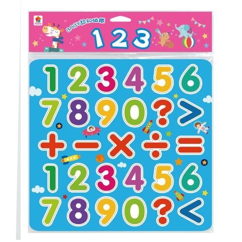 BABY認知磁鐵：123