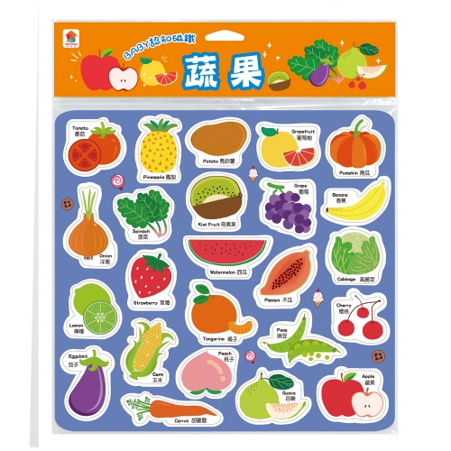 BABY認知磁鐵：蔬果